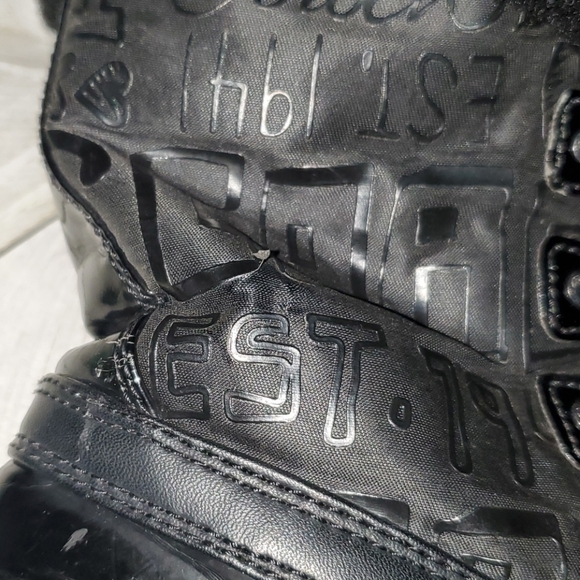 Coach Size 5 B Black Duck Boot Waterproof - Picture 4 of 8